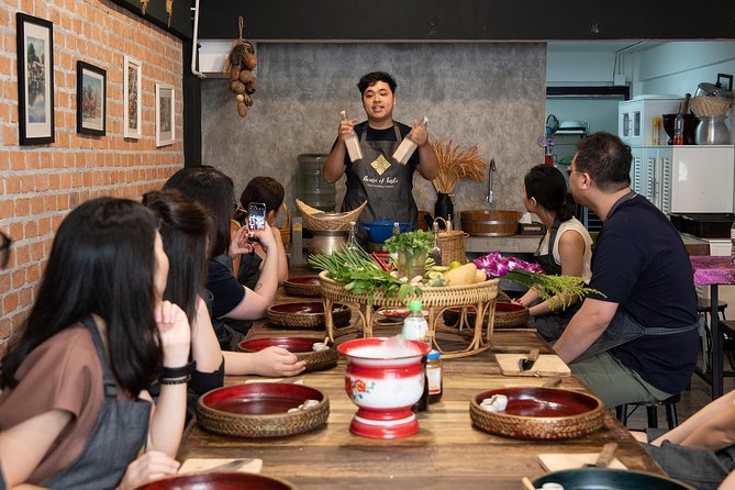 Hands on Thai Cooking Class and Market Tour - House of Taste setup: air-conditioned comfort and a small group