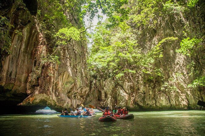 Jame Bond, Panyee Island, Hong Island and Naka Island by Speedboat From Phuket - Stop 2, Phanak Island: caves and sea canoe time (the main event)