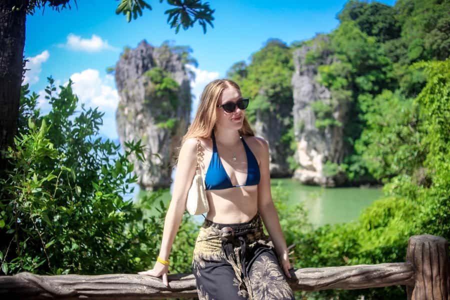 Jame bonds canoe 7 point 6 Island Premium trip - Panyee Island buffet lunch with Thai, Western, and Halal options