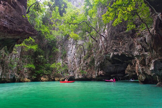 James Bond Island Adventure Tour from Khao Lak including Sea Canoeing & Lunch - Phang Nga Bay by boat: mangroves, cliffs, and quick context