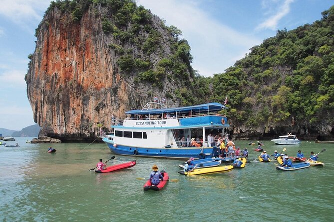 James Bond Island By Big Boat W/ Canoeing & Lunch - Panak Cave canoeing: bat cave or mangrove cave by paddle