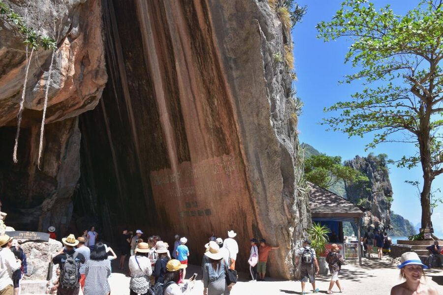 James Bond Island: Sightseeing Tour by Longtail Boat & Kayak - Raman Waterfall Forest Park: a swim break that depends on water