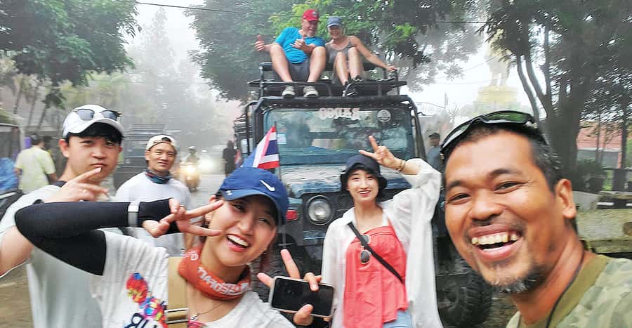 Jeep Tour Koh Samui Jungle Safari Full Day Adventure - Wat Teepangkorn: the highest point and that 360-degree view