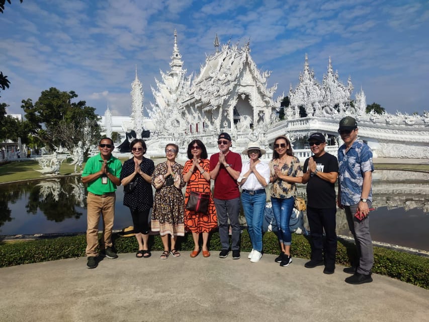 JOIN TOUR 1 day trip around Chiang Rai included lunch buffet - Wat Rong Suea Ten Blue Temple: A Mood Shift You Can See