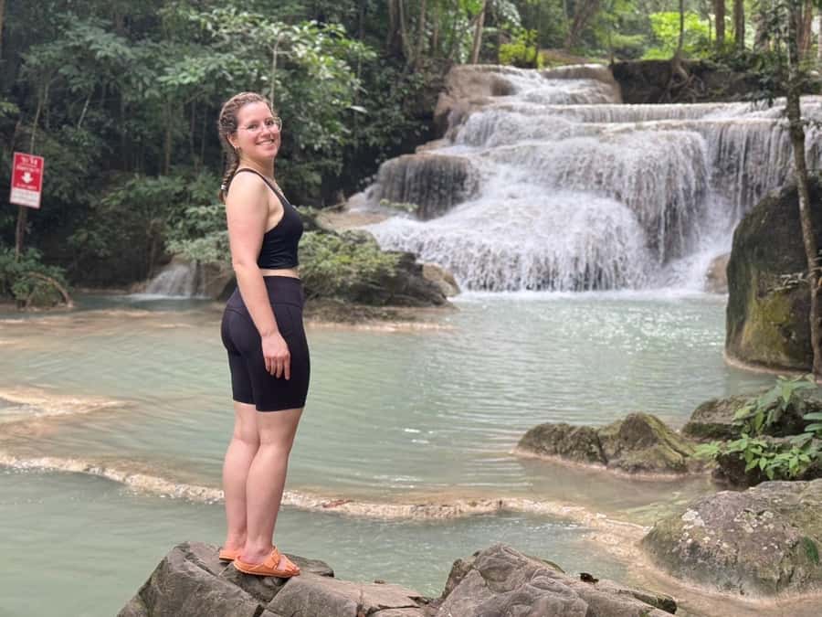 Kanchanaburi and Erawan Waterfalls Day Tour from Bangkok - Erawan National Park and the waterfall swim rules you need to know