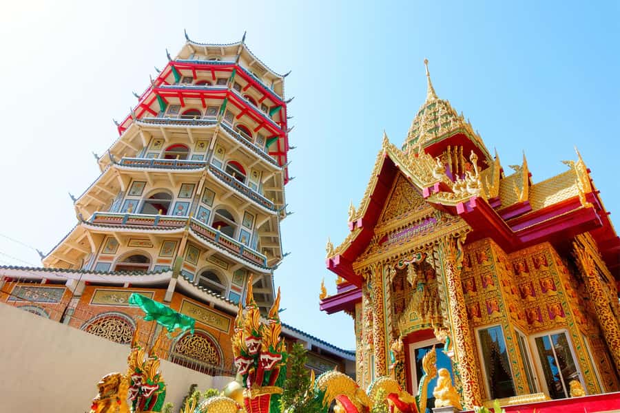 Kanchanaburi: River Kwai and Death Railway Day Tour - Coffee break at a local café, then Tiger Cave Temple