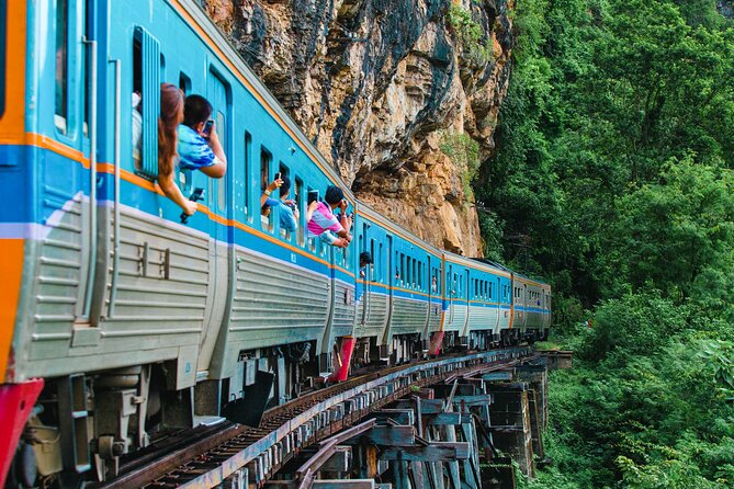 Kanchanaburi River Kwai & Death Railway Small Group tour - Tiger Cave Temple (Wat Tham Suea) and Seeing the Train Pass
