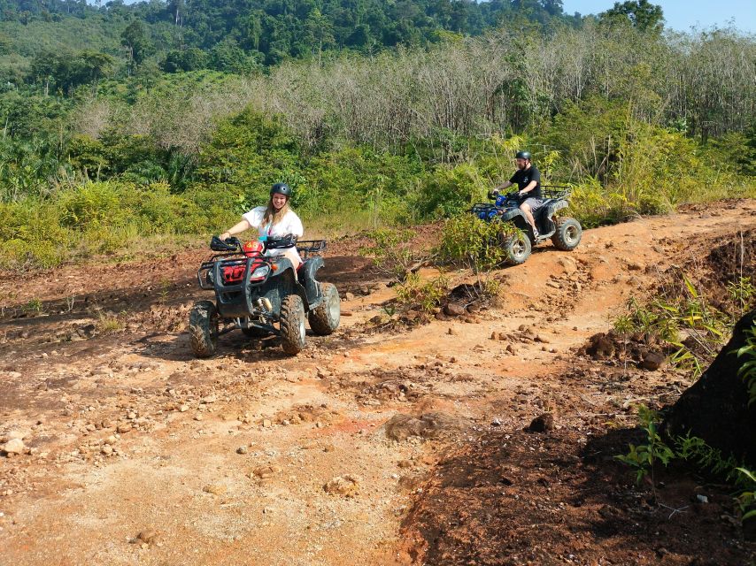 Khao Lak: Guided ATV Tour with Lampi Waterfall Swim - Hotel Pickup, Quad Camp Orientation, Then Off Into the Trees