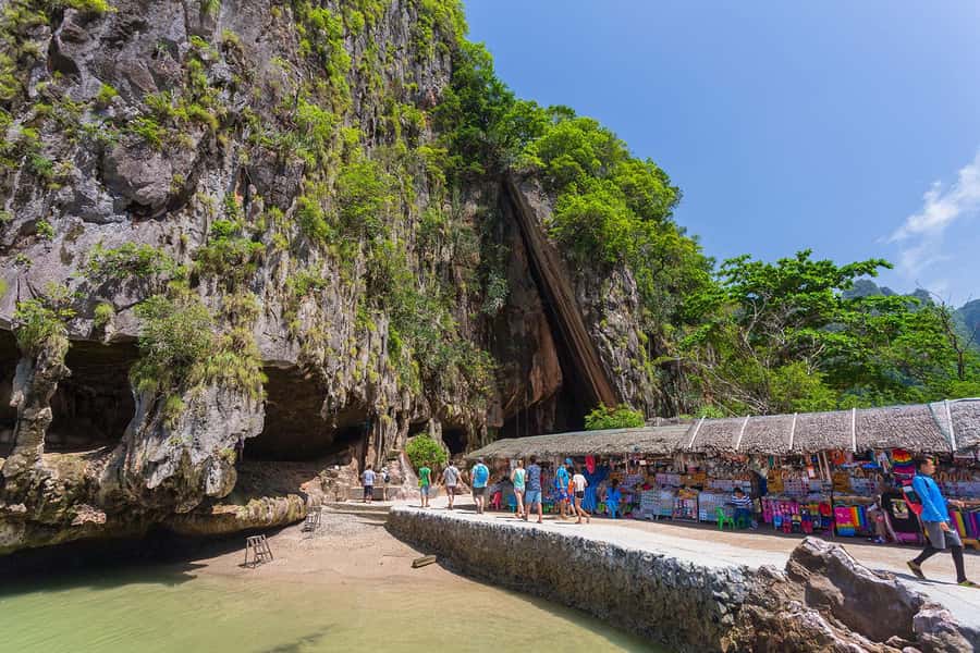 Khao Lak: James Bond Island & Canoeing Tour by Longtail Boat - Khao Kean cave paintings and Wat Suwan Khuha temple with monkeys