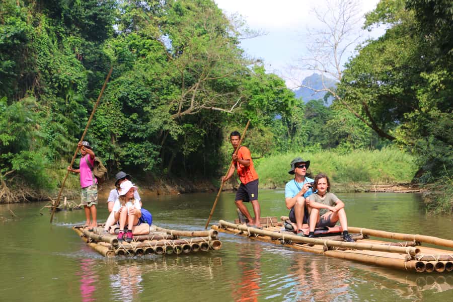 Khao Lak: Khao Sok Bamboo Rafting and Elephant Bathing Trip - Key Highlights You Will Feel All Day