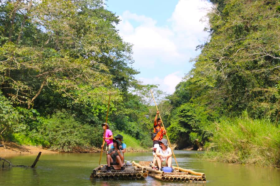 Khao Lak: Khao Sok Bamboo Rafting and Elephant Bathing Trip - Price and Value for $79: what you really get for the money