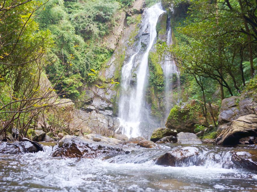 Khao Lak: Little Amazon Canoe Ride & Tam Nang Waterfall Tour - Tam Nang Waterfall swim: fish-filled water and rocky reality