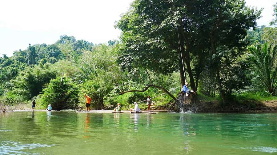 Khao Lak Multi-Adventure: Bamboo Rafting, ATV & Elephants - Elephant sanctuary time: feeding, bathing, and what ethical care looks like