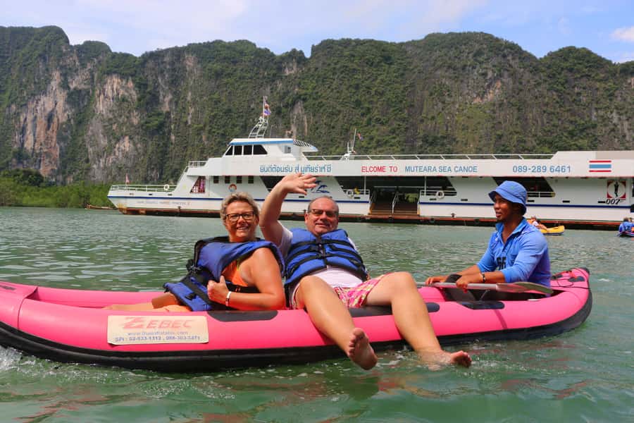 Khao Lak: Phang Nga Bay & James Bond Island by Longtail Boat - Getting from Khao Lak to Phang Nga Bay, early pickup included