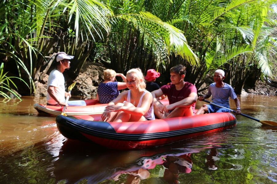 Khao Lak: Sri Phang Nga Canoe and Tam Nang Waterfall Tour - Tam Nang Waterfall Swim: Cool Pools, Fish, and a Refreshing Break