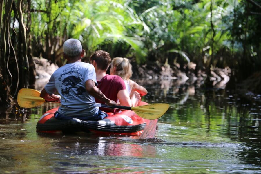 Khao Lak: Sri Phang Nga Canoe and Tam Nang Waterfall Tour - Lunch Reset and Hot Springs Warm-Down