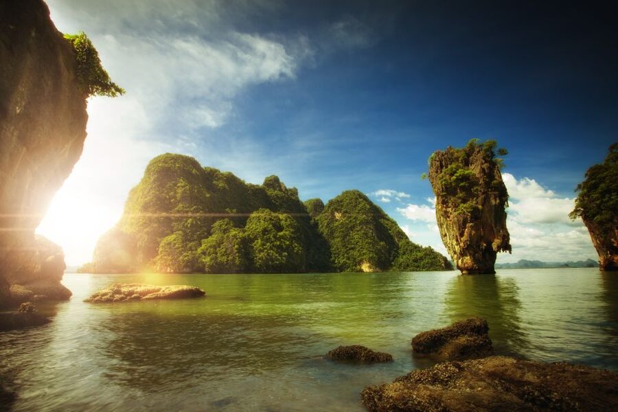 Khao Lak: Twilight Sea Canoe and Glowing Plankton Tour - Panak Island and more cave time: why the second kayaking stretch counts