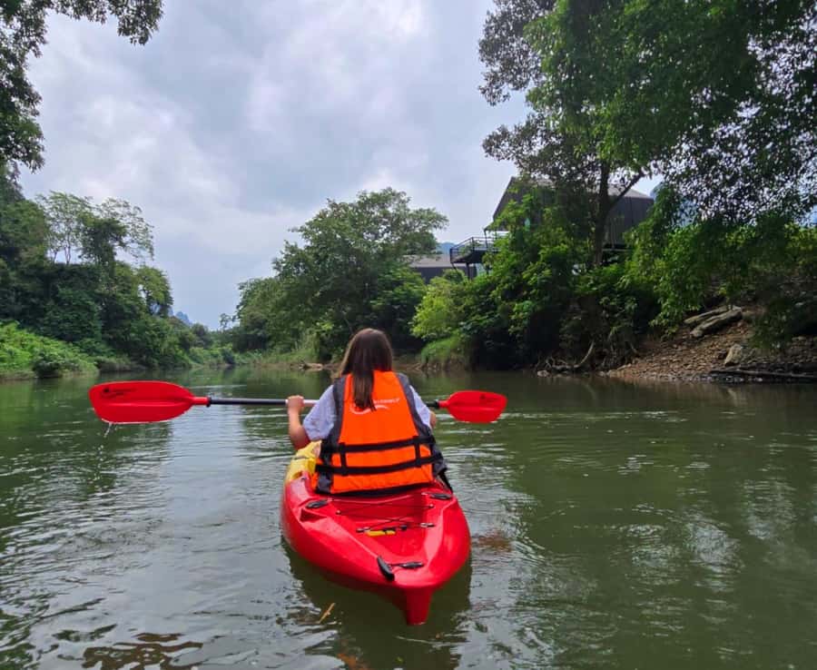 Khao Sok Park: Jungle Kayak Adventure & Wildlife Tour - The Swim and Snack Break: Refreshing, but Bring Flexibility