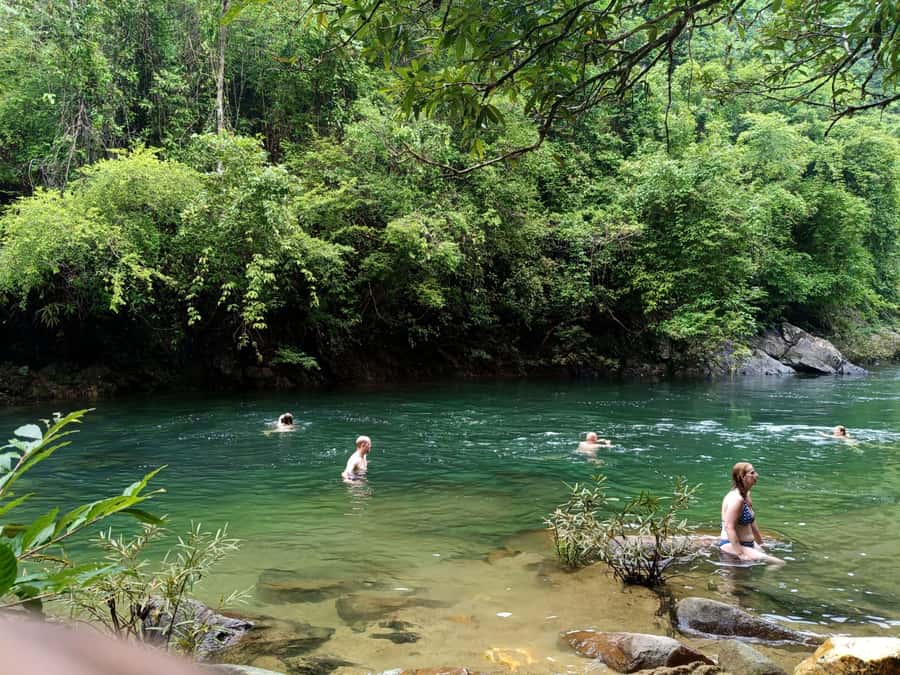 Khao Sok: Private Jungle Trek, Waterfall Swim & Bamboo Lunch - The waterfall swim stop, what to expect on arrival