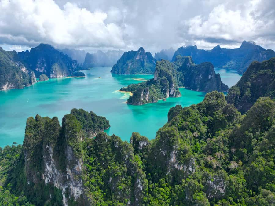 Khao Sok: Private Longtail Boat Tour at Cheow Lan Lake - Chiew Larn viewpoint, Three Brothers, and the monkey-scanning game