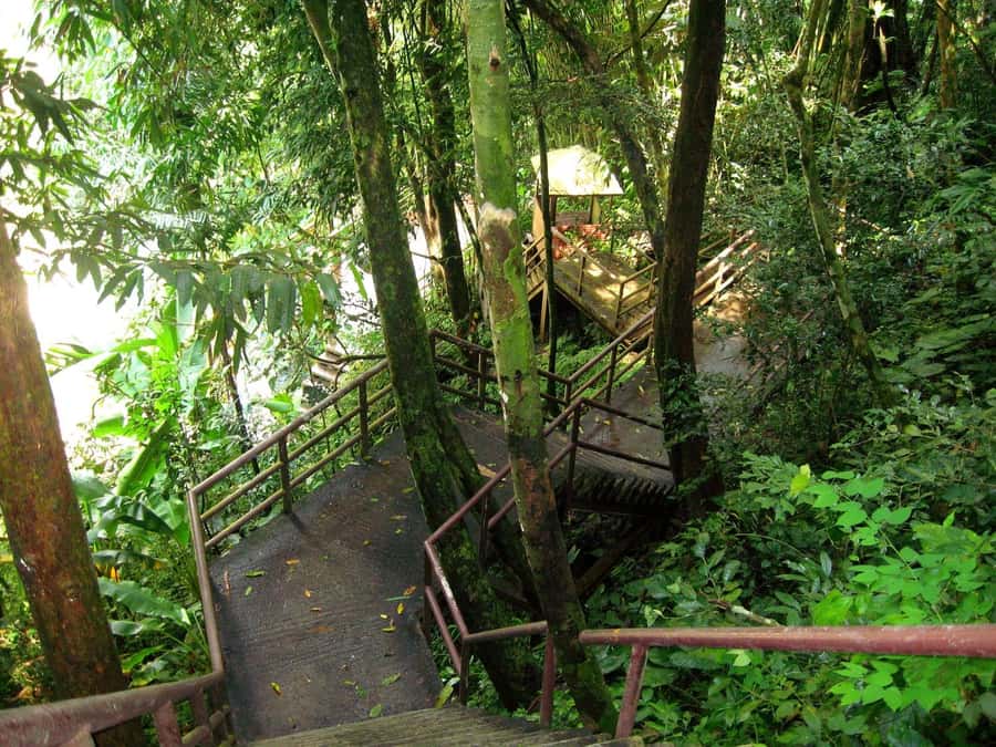 Khao Yai National Park: Waterfalls - Heaw narok & Heaw Suwat - Haew Suwat Waterfall: The Beach famous falls, no swimming