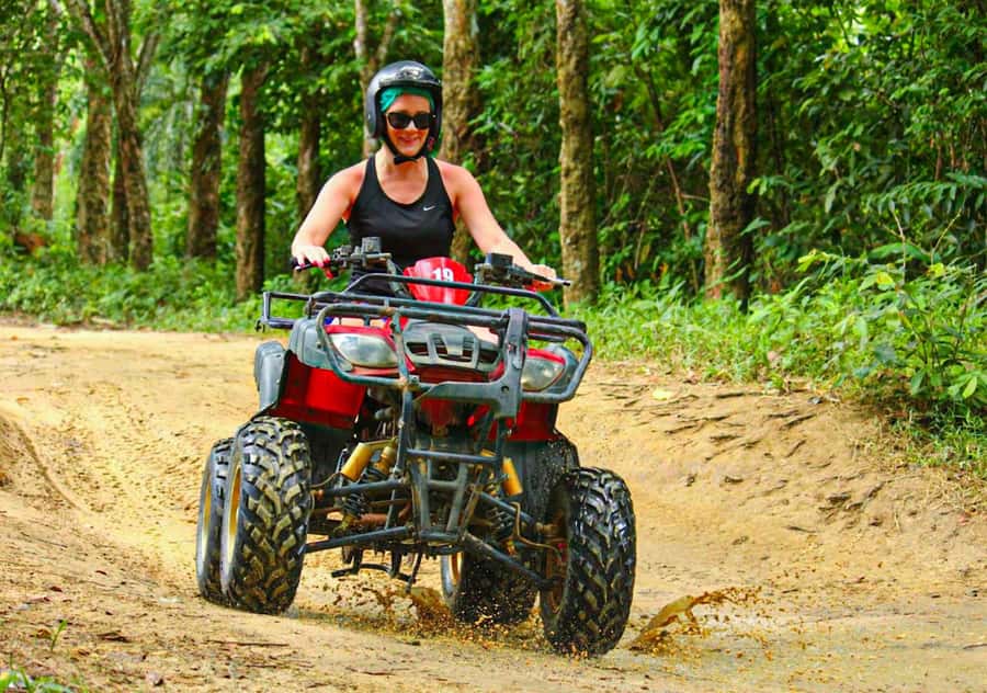 KhaoLak:ATV, ZipLine, & Rafting Adventure Monkey Cave Temple - Key highlights you will feel right away