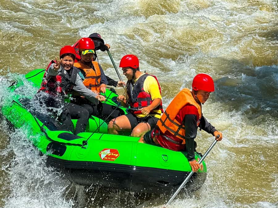KhaoLak:ATV, ZipLine, & Rafting Adventure Monkey Cave Temple - Wat Tham Suwan Khuha: mountain caves, Buddha, and monkey cave moments