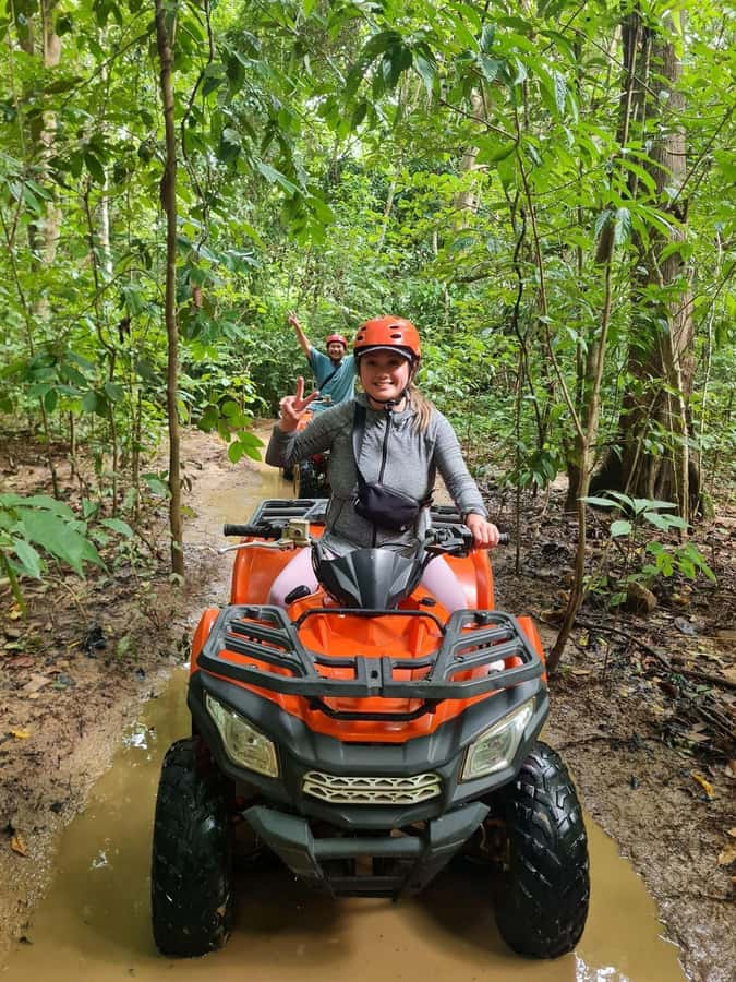 KhaoSok: Green Trails ATV Safari in Khao Sok - Where You Ride: Plantation Terrain, Mud Lanes, and River Crossings