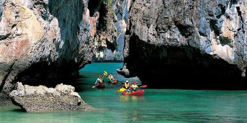 Ko Lanta: Ko Aung, Ko Phee Ghost Island Cave, Talabeng Kayak - Talabeng Island: your beach and swimming reset