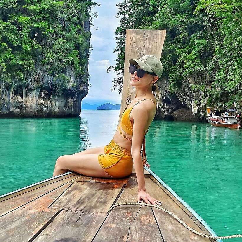 Ko Lanta: Ko Aung, Ko Phee Ghost Island Cave, Talabeng Kayak - The mangrove ride in a long-tail boat
