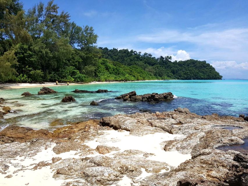 Ko Lanta: Private Longtail Rok Island Snorkeling Day Trip - Stop 1 on Ko Rok: coral reef snorkeling and fish spotting