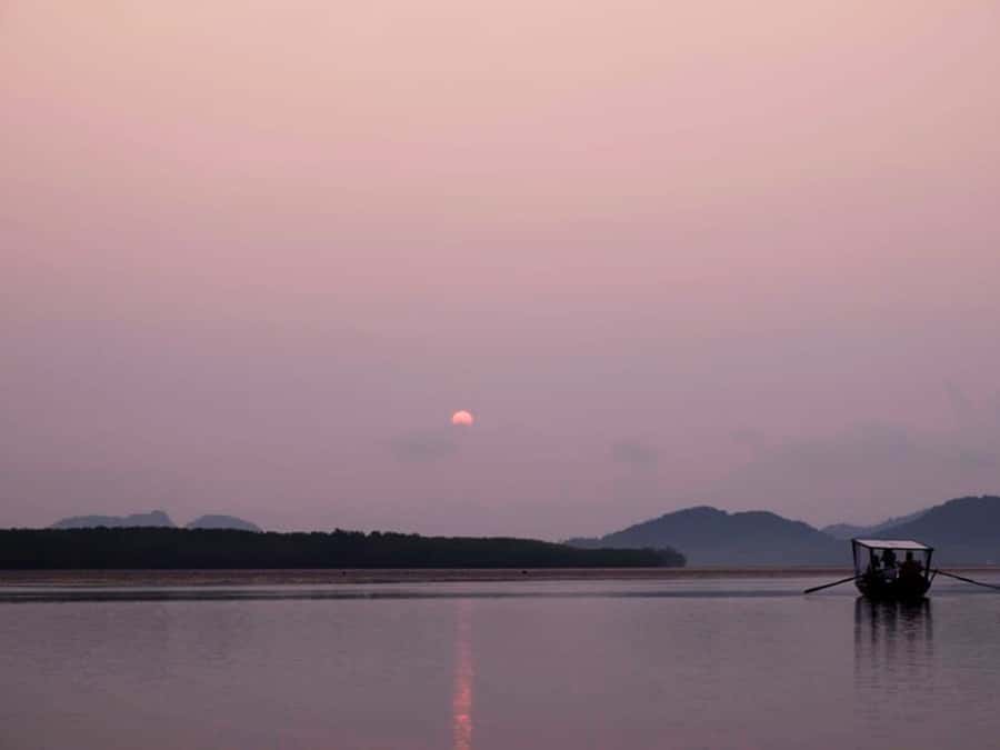 Ko Lanta: Sunrise Gondola Boat Ride with Breakfast - Wildlife you hear first, then spot up close