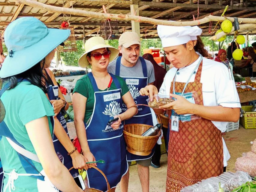 Ko Lanta: Thai Cooking Class with Market Tour and Dinner - Fruit and vegetable carving, 3:00 pm to 6:00 pm