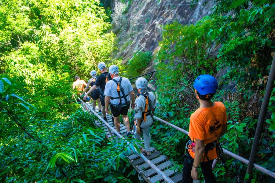 Ko Pha Ngan: Sky-High Zipline & Wang Sai Waterfall Views - Sky Bike and Sky Table: The Fun Switch-Up