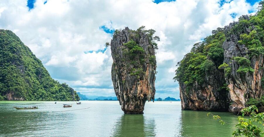 Ko Yao Noi: Phang Nga Bay Day Tour on a Long-Tail Boat - Stop at Koh Panak: Early Views That Set the Tone