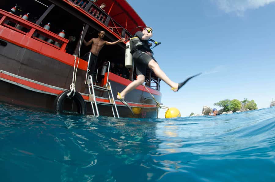 Koh Chang: 1-Day Dive Trip to Top Underwater Sites - HTMS Chang Wreck vs Koh Rang Marine Park