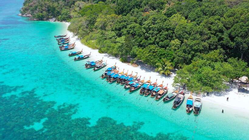 Koh Lipe: Island Hopping by Private Longtail Boat w/ Snorkel - Route choice: 4-hour close islands, 5-hour far islands, or 7-hour all-in-one