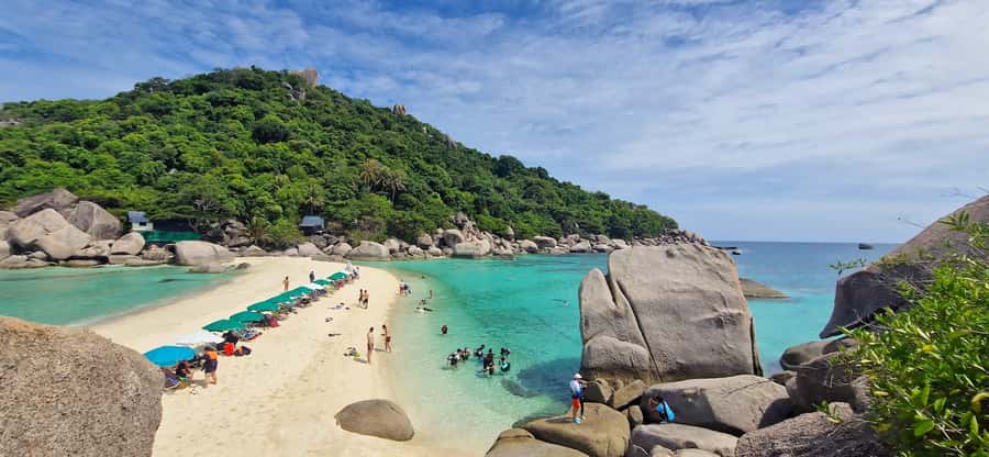 Koh Pha Ngan: Koh Tao & Nang Yuan Tour with Snorkel, Lunch - Nang Yuan Viewpoint: The Stairs People Actually Talk About
