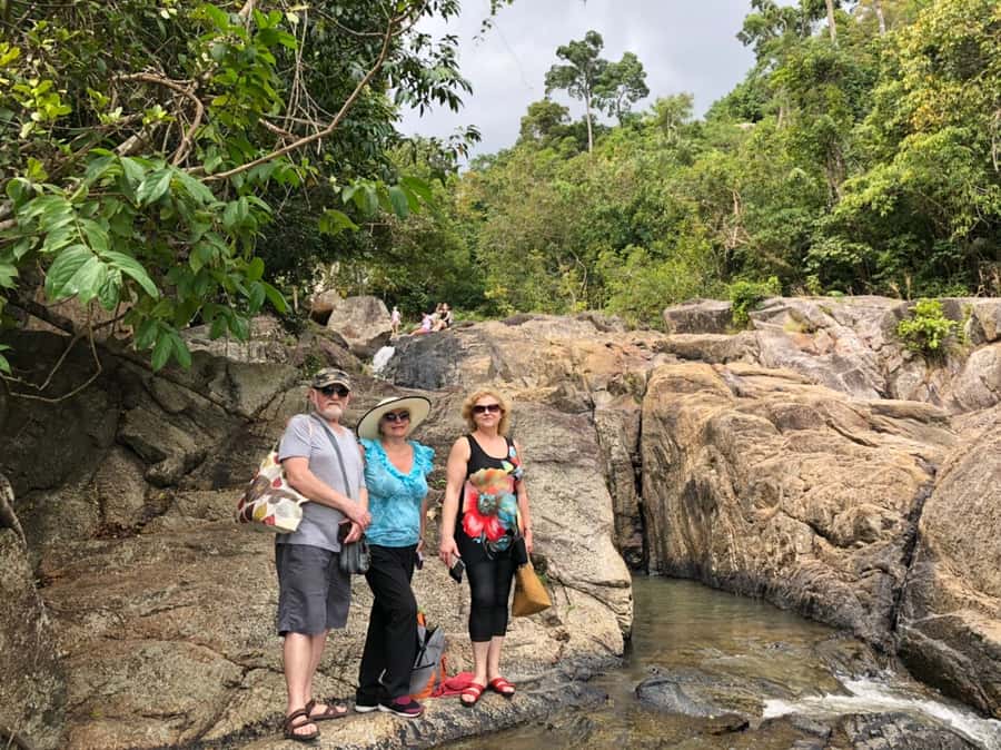 Koh Phangan: One Day Road Trip (Private Group) - Sadet waterfall: nature swimming pool plus a walk you should respect