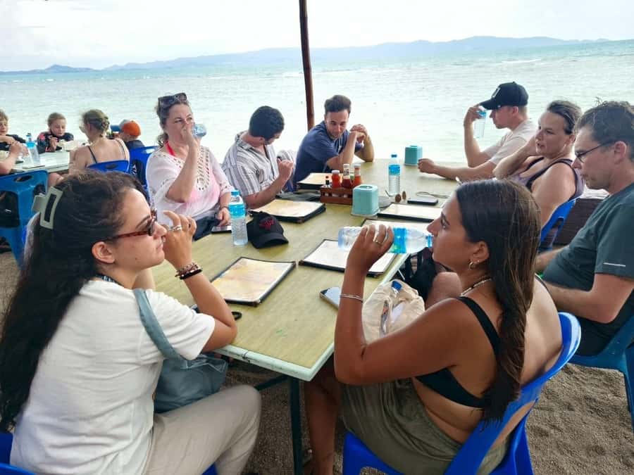 Koh Phangan Shared Road Trip by Mingalaba road trip - Sunset options at Amsterdam Bar or ThreeSixty bar