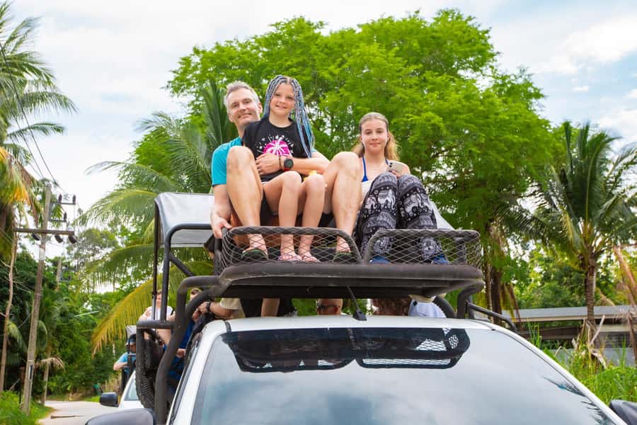Koh Samui Adventure: Hidden Gems & 4x4 Safari Tour /w Lunch - Rubber tapping and coconut plantation time