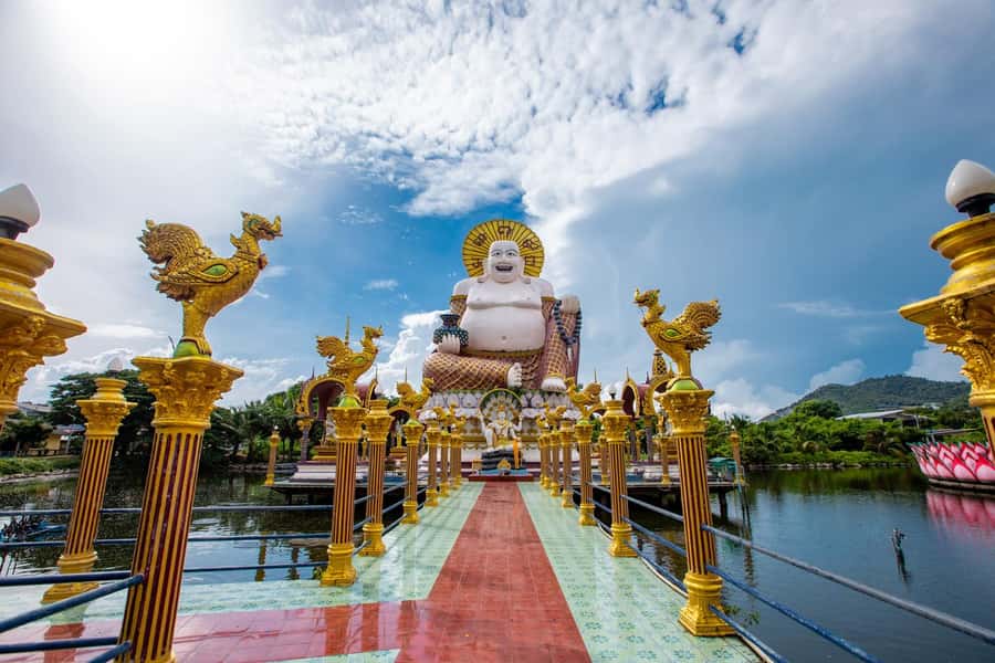Koh Samui Adventure: Hidden Gems & 4x4 Safari Tour /w Lunch - Secret Garden and Wat Teepangkorn: the views that make the climbs worth it