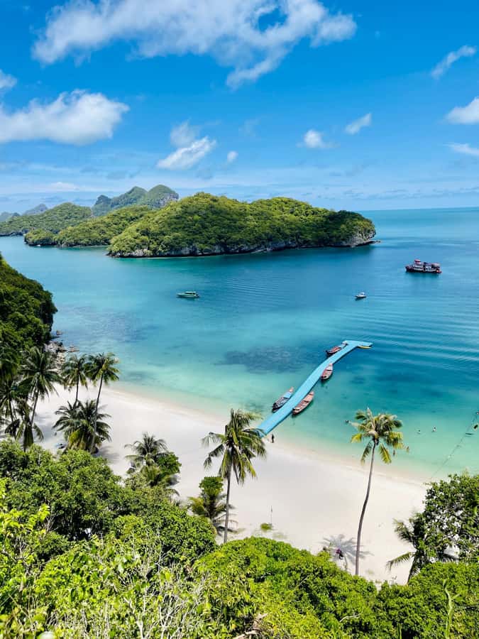 Koh Samui: Angthong Marine Park Speedboat Tour with Kayaking - Koh Mae Ko to Wua Talap: Emerald Lake views and 200 steps