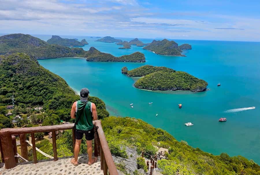 Koh Samui: Day Tour to Ang Thong with Kayak, Snorkel & Lunch - Kayaking at Ko Wua Ta Lap: sea paddling near limestone cliffs