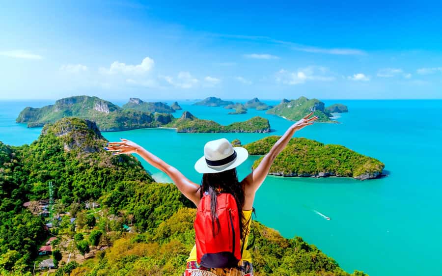 Koh Samui: Day Tour to Ang Thong with Kayak, Snorkel & Lunch - Ang Thong National Marine Park stops: islands, cliffs, and snorkel time