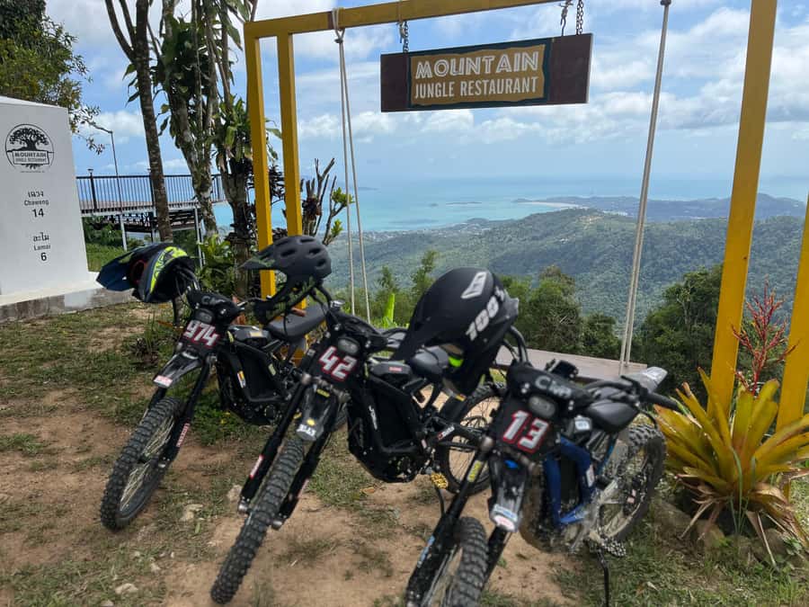 Koh Samui : Electric Motorbike trip in mountain - Your Bike, Your Comfort, and the Rider Rules That Protect the Day