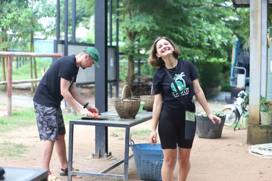 Koh Samui: Ethical Elephant Sanctuary Tour with Buffet Lunch - The Thai buffet meals, plus a much-needed breather