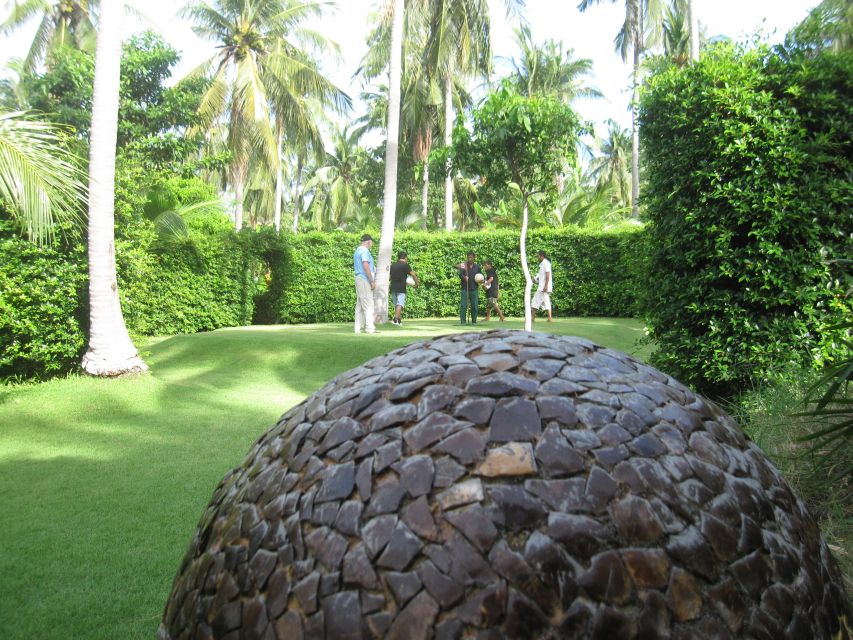 Koh Samui: Football Golf & Botanical Gardens - Holes 12 to 18: finish with momentum, then get your podium moment