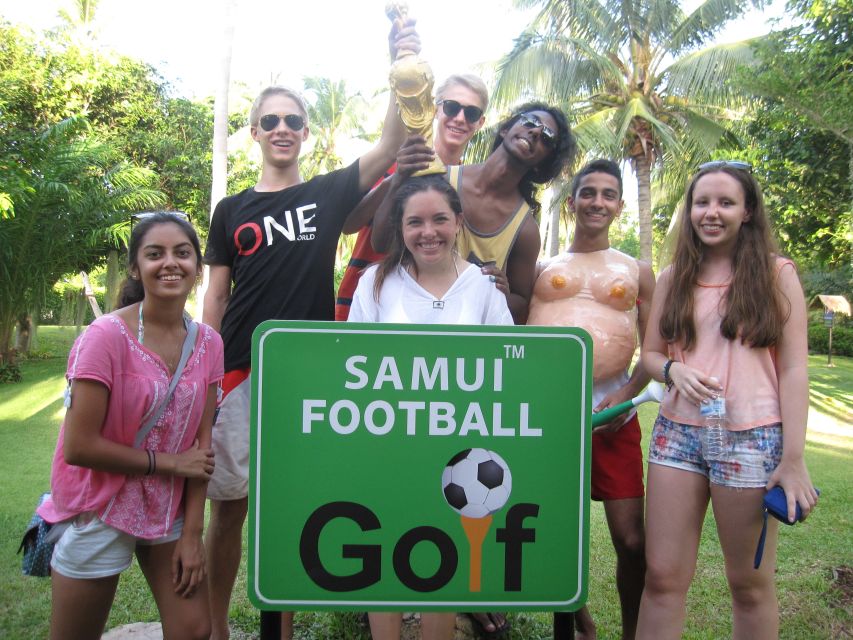 Koh Samui: Football Golf & Botanical Gardens - Getting there: quick transfer from Chaweng and easy temple add-ons