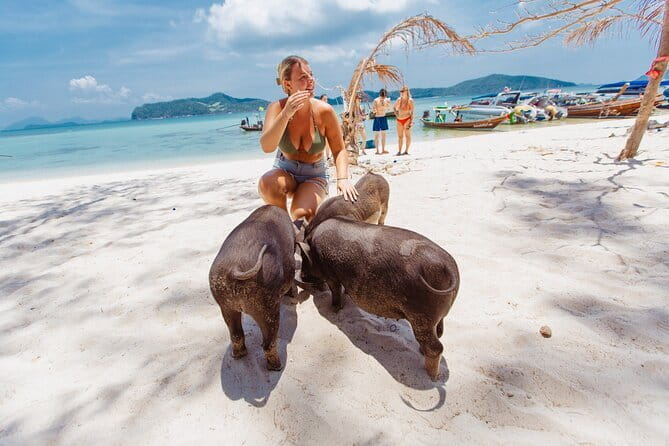 Koh Samui: Island Hopping Adventure in Coral and Pig Island - Lunch on Koh Tean: Included Food, Vegetarian Options, and the Island-Relax Feeling
